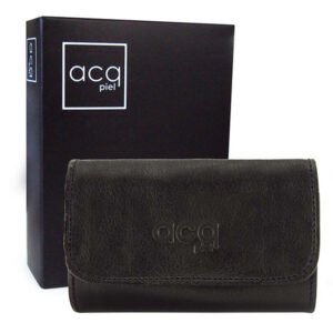 Cartera piel con monedero